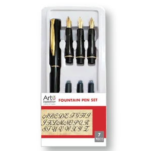 7 Pc. Fountain Pen Set