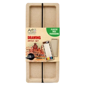 23 pc. Plastic Free Drawing Set