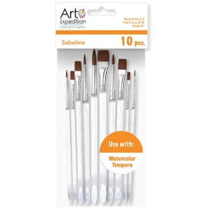 10 pc. Sabeline Brush Set