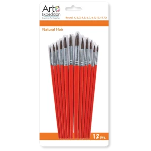 12 pc. Natural Hair Round Brush Set