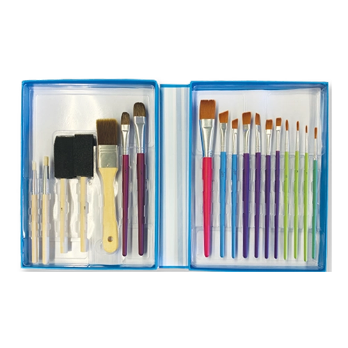 18 pc. Mixed Media Brush Set