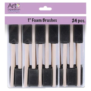 24pc. Foam Brushes