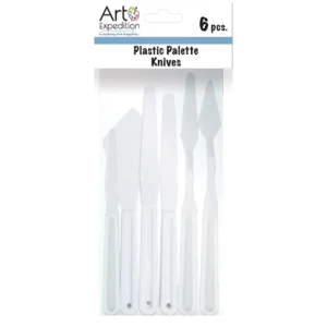 6 pc. Plastic Palette Knives