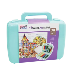 79 pc. Kids Travel Art Set