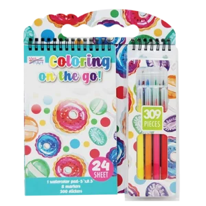 309 pc. Coloring on the Go