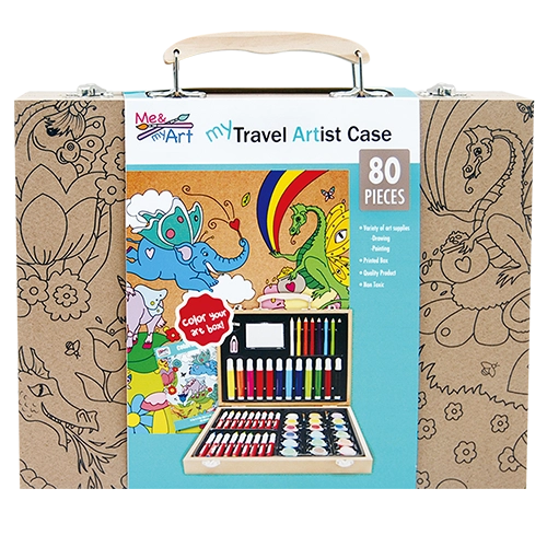80 pc. Color-on Travel Set