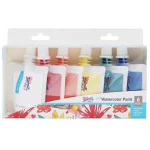 6 pc. Watercolor Pouch